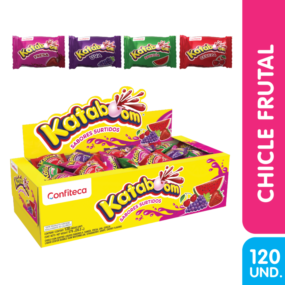 CHICLE KATABOOM X UND