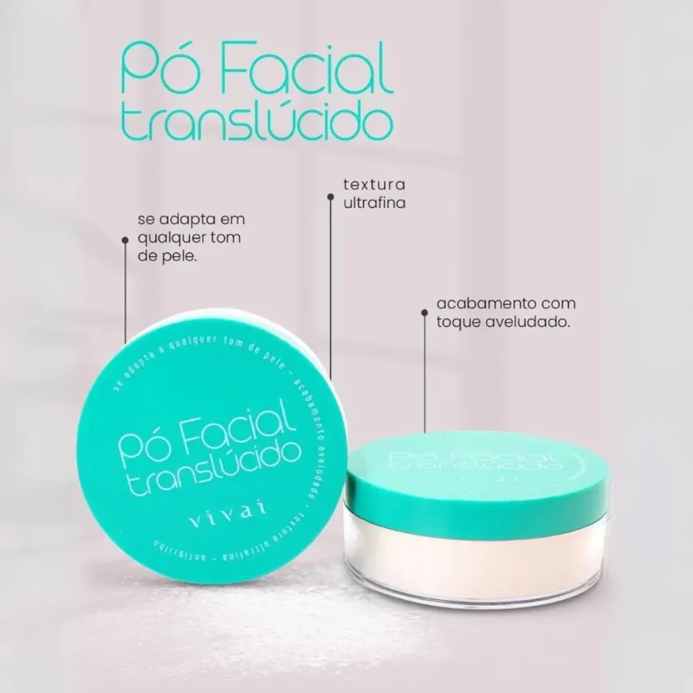 Pó Facial Translúcido Vivai