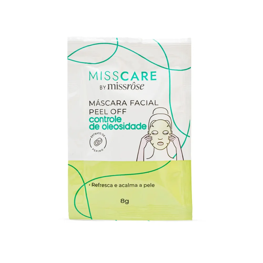 Máscara facial PEEL OFF Controle de oleosidade - MR166B