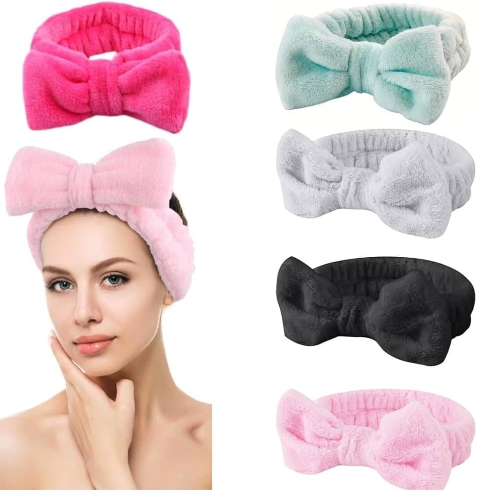Faixa para cabelo para maquiagem