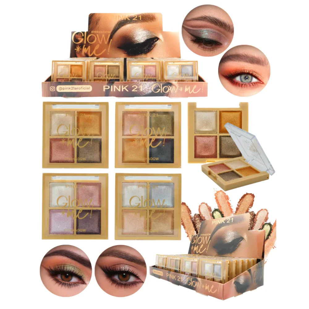 Paleta de sombras Glow me Pink 21 - CS3996