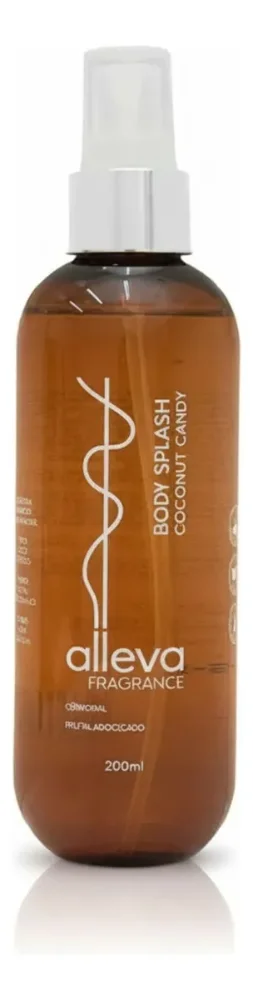 Body Splash Coconut Candy Alleva - AL 5006