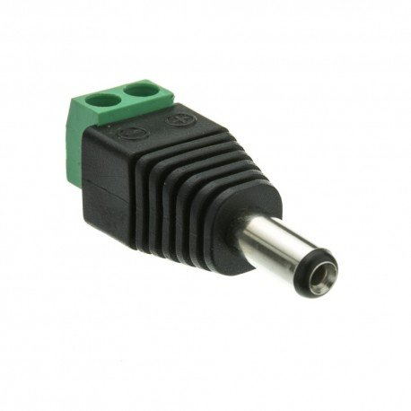 Conector de DC Macho Para CCTV