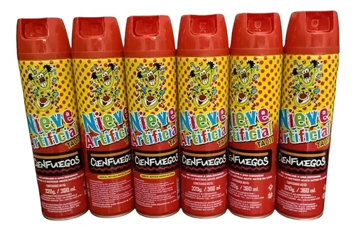 12 Espumas artificial 360 ml