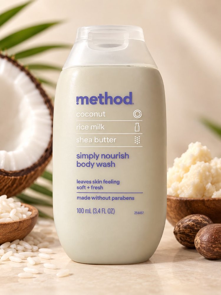 SIMPLY NOURISH BODY WASH METHOD X 100ML