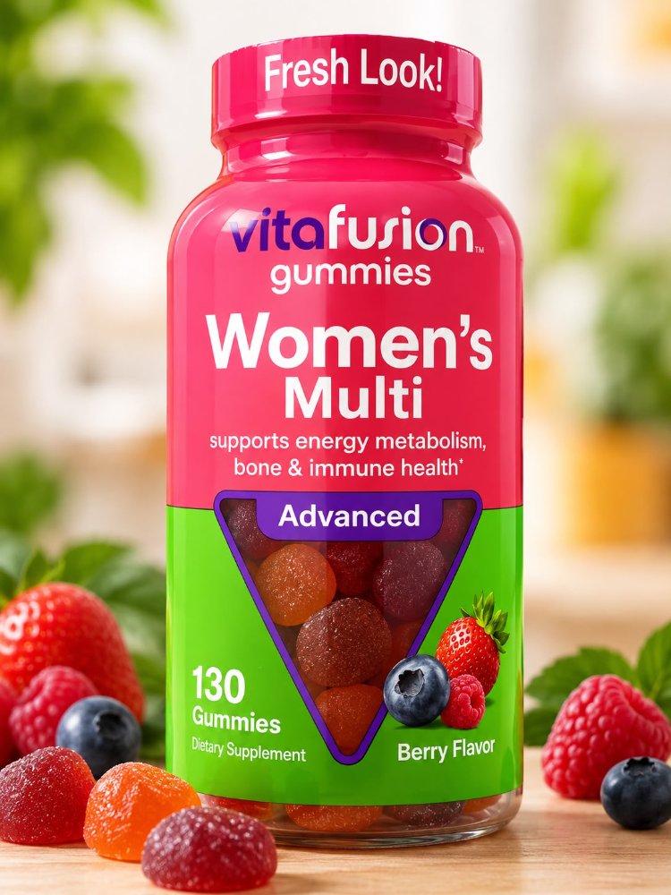 WOMEN'S MULTI GUMMIES VITAFUSION VERRY FALVOR X 130 GUMMIES