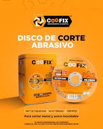 DISCO CORTE METAL/INOX 4.5" ULTRA PLANO COOFIX