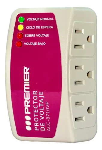 PROTECTOR DE VOLTAJE 3 TOMAS120V