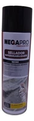 SPRAY SELLADOR IMPERMEABILIZANTE NEGRO 500 ML MEGAPRO
