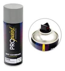 PINTURA EN SPRAY PLATEADO PRO PAINT