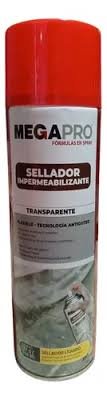 SPRAY SELLADOR IMPERMEABILIZANTE TRANSP 500 ML MEGAPRO