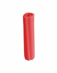 RAMPLUG PLASTICO 6*25 (100 PZA) ROJO