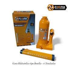 GATO HIDRAULICO TIPO BOTELLA 2 TON COOFIX