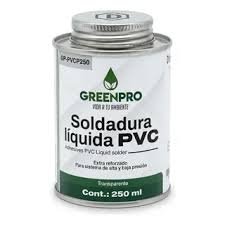 SOLDADURA PVC 500ML GREENPRO