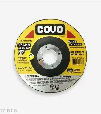 DISCO DESBASTE 4 1/2" DE ACERO INOX COVO