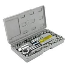 SET DE RATCHET 1/4-3/8 + DADOS 40PZA