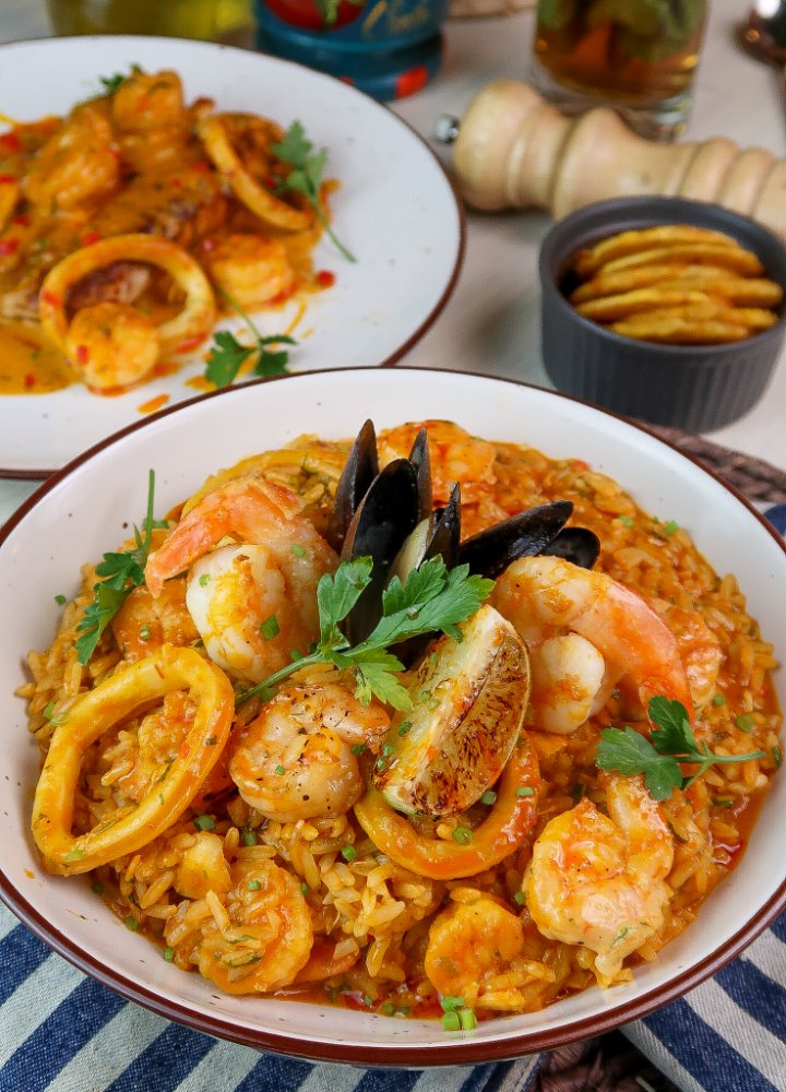 ARROZ CALDOSO DE MARISCOS
