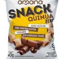Amana Snack Quinua Zero C/Chocolate - Unidade