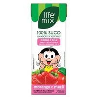 Life Mix Kids 200ml Morango/Maca - Unidade