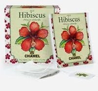 Cha Hibiscus 10 Saches Chamel - Unidade