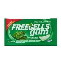 Freegells Chicle Gum Menta 8g C/15 - Unidade