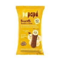 Biscotti Banana/Cacau 60g Papapa - Unidade