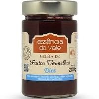 Geleia De Frutas Vermelhas Diet 200g Essência Do Vale - Unidade