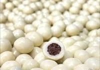 Drag Chocoball Branco 0% Açúcar Polido - 100 g