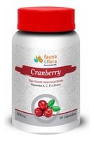 Cranberry Vita A/C/E Zinco 640mg C/60 Fauna E Flor - Unidade