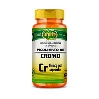 Picolinato De Cromo 550mg 60 Caps Unilife - Unidade