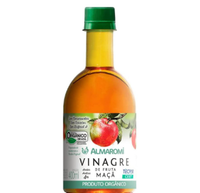 Vinagre De Fruta De Maca Organico 400ml Almaromi - Unidade