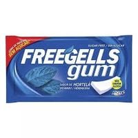 Freegells Chicle Gum Hortela 8g C/15 - Unidade