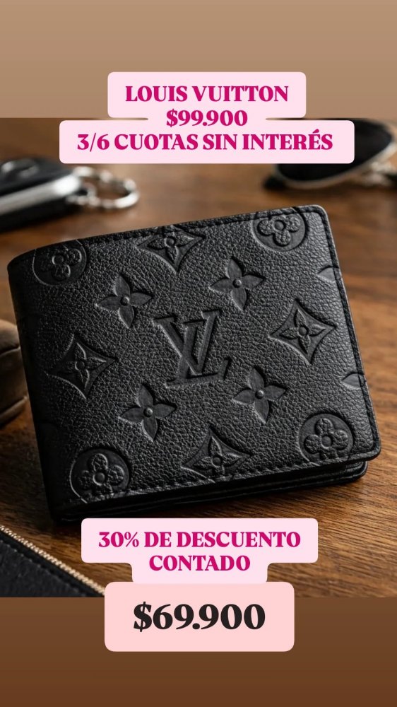 BILLETERA HOMBRE LOUIS VUITTON 3