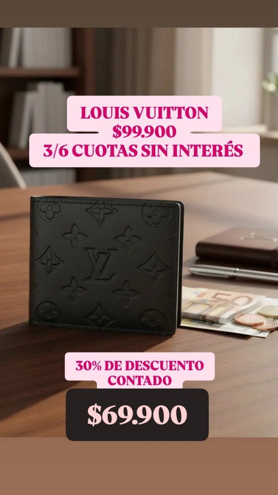 BILLETERA HOMBRE LOUIS VUITTON 5