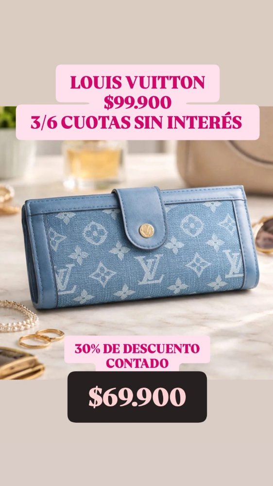 BILLETERA MUJER LOUIS VUITTON 1