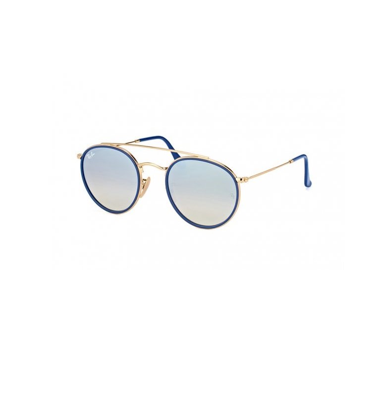 RAYBAN 3647 ROUND DOUBLE BRIDGE 001/9U