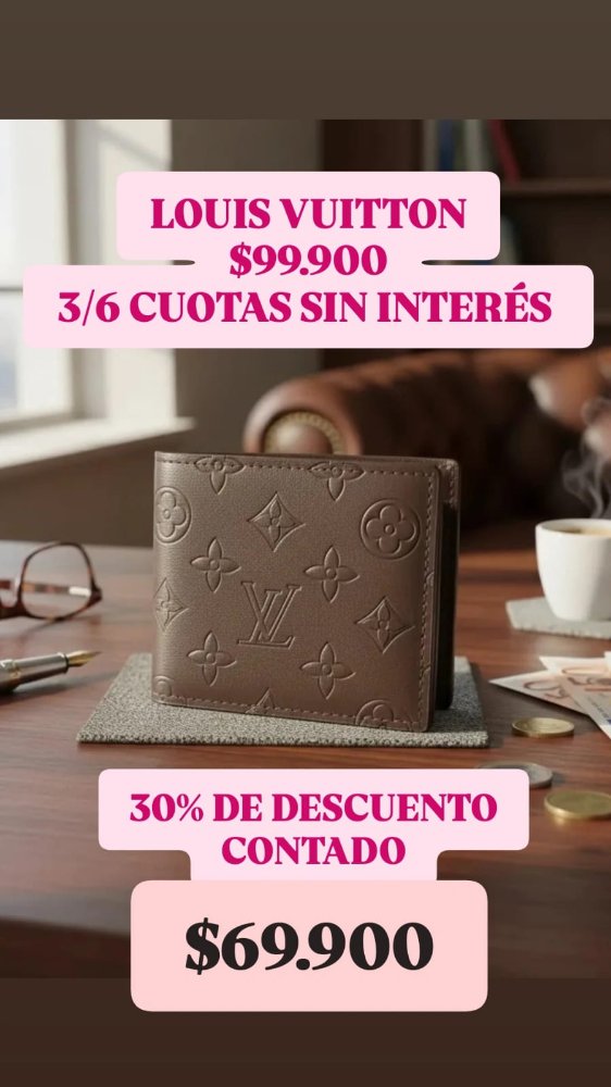 BILLETERA HOMBRE LOUIS VUITTON 4