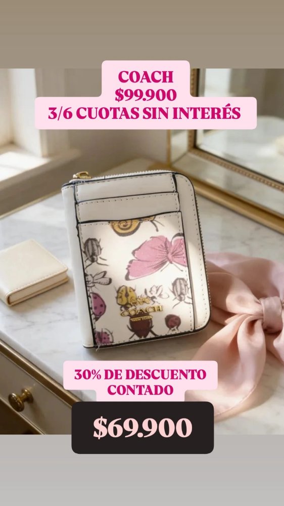 BILLETERA MUJER COACH
