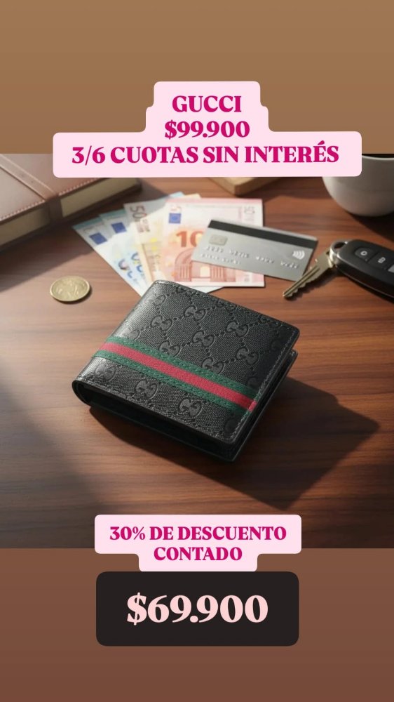BILLETERA HOMBRE GUCCI 2