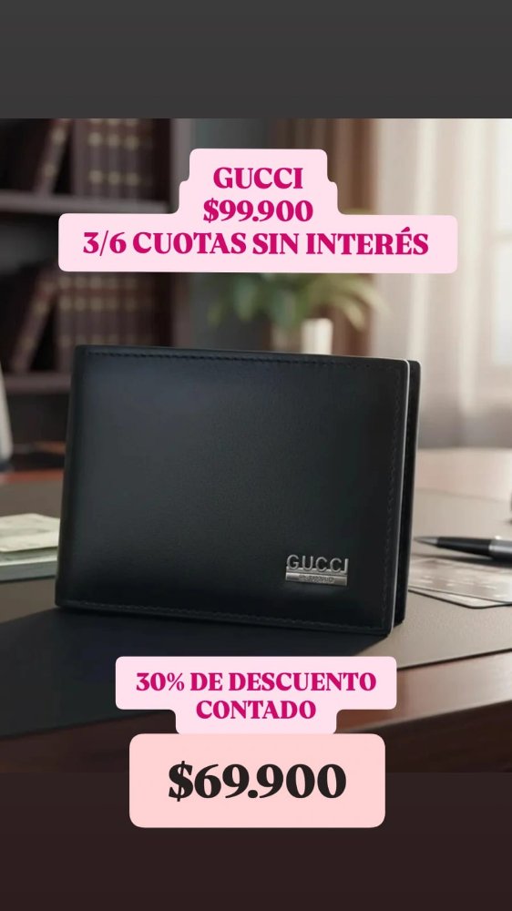 BILLETERA HOMBRE GUCCI