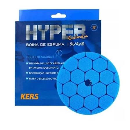 BOINA DE ESPUMA HYPER 3 AZUL SUAVE