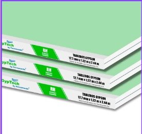 PLANCHA DE GYPSUM RH