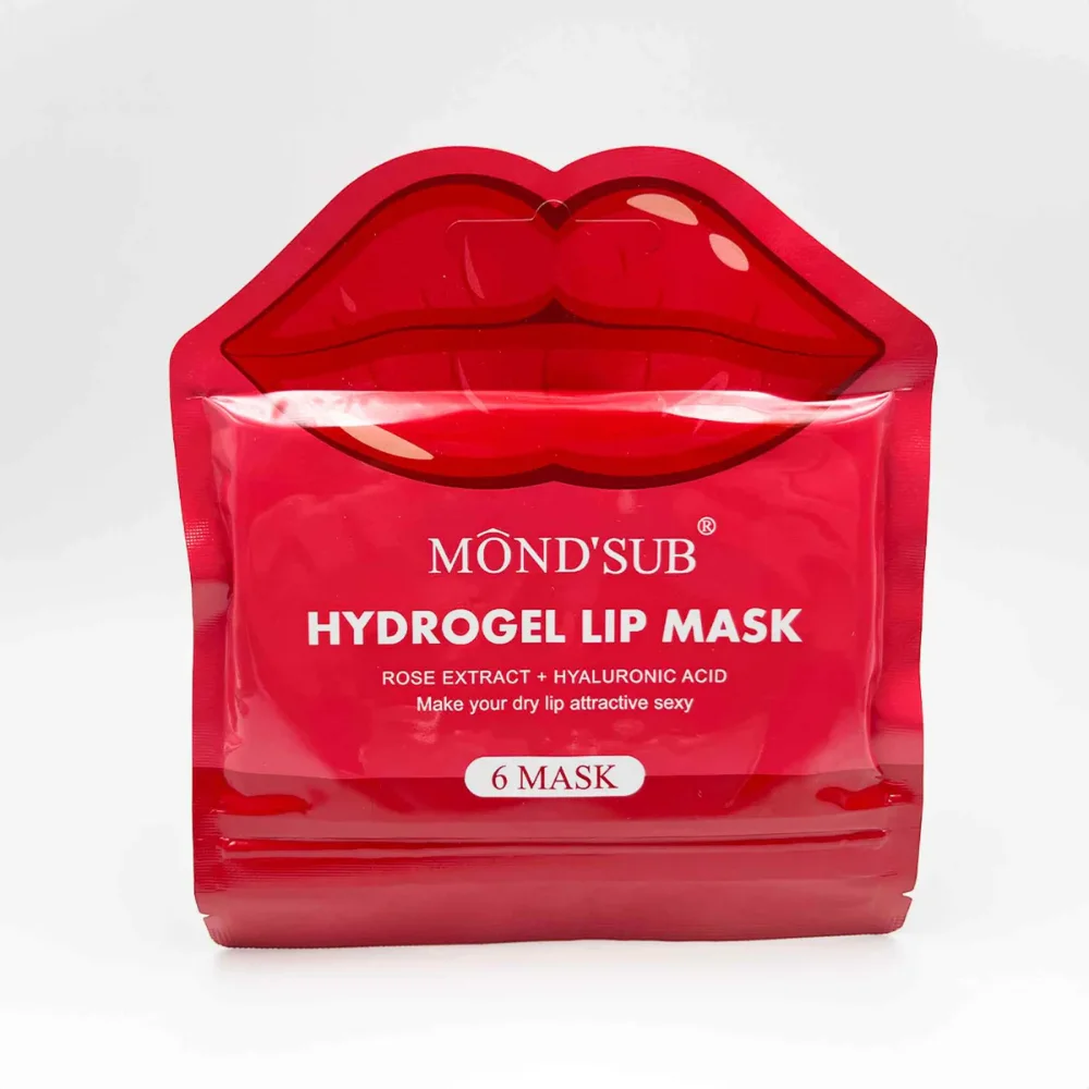 mascarilla de hidrogel para labios