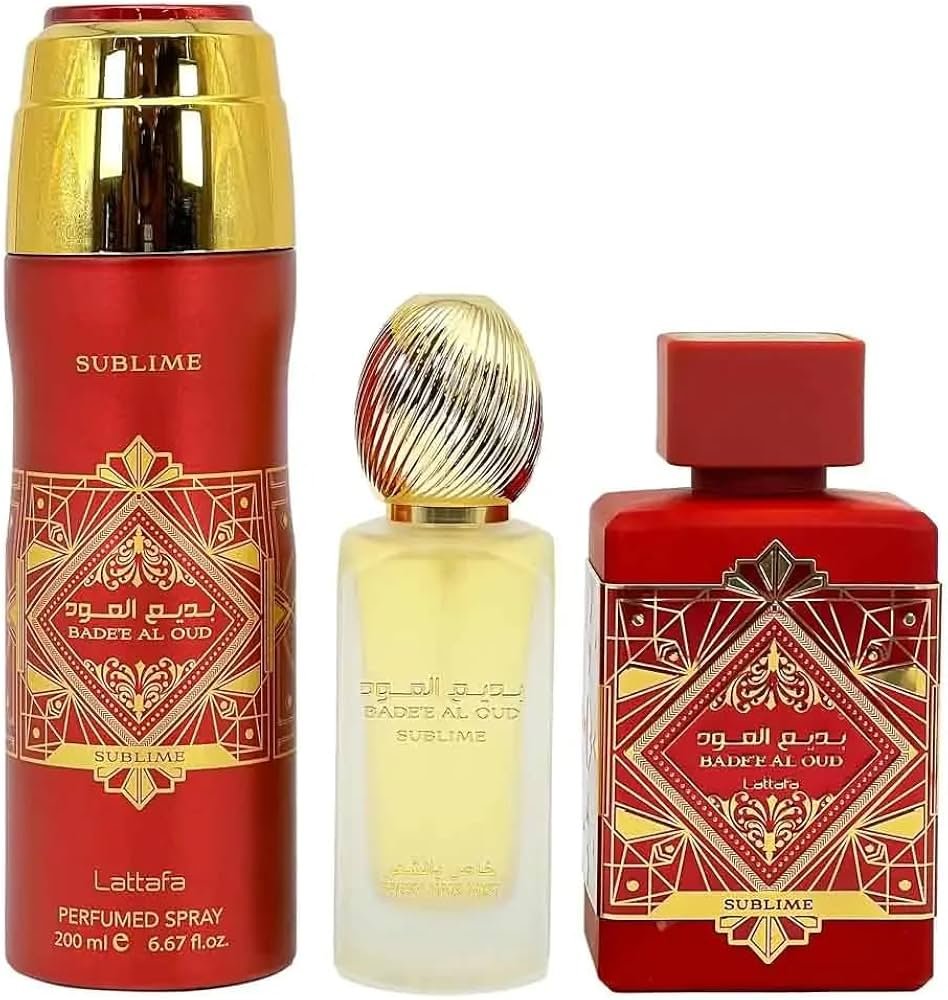 Estuche Bade'e Al Oud Sublime de Lattafa