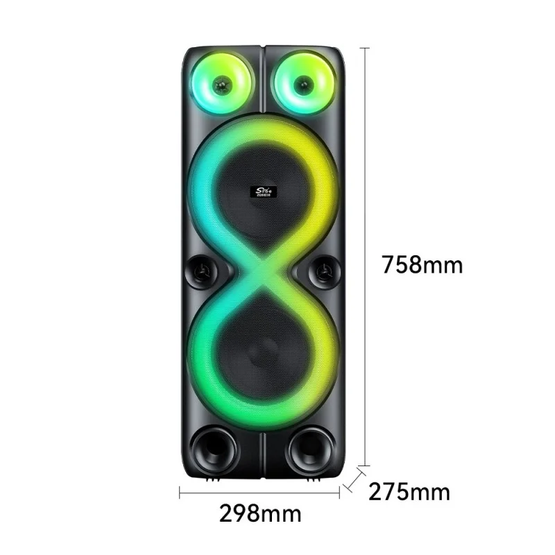 PARLANTE KARAOKE ZQS 8238 RECARGABLE