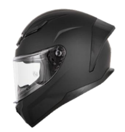 CASCO NEGRO MATE