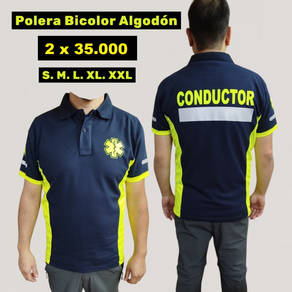 POLERA ALGODON  COSTADO  FLUOR