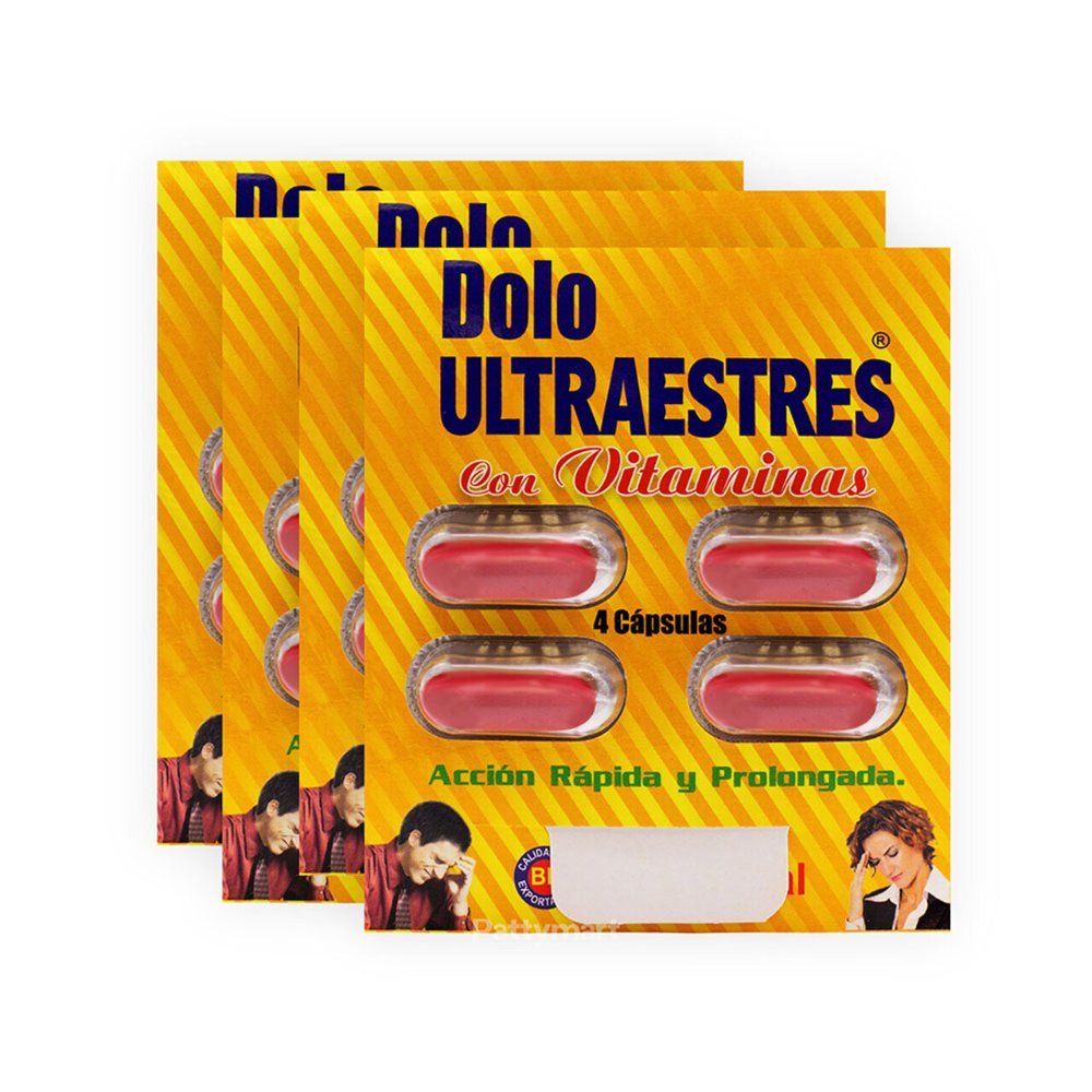 DOLO ULTRA ESTRES TABLETA X 4 UNIDADES