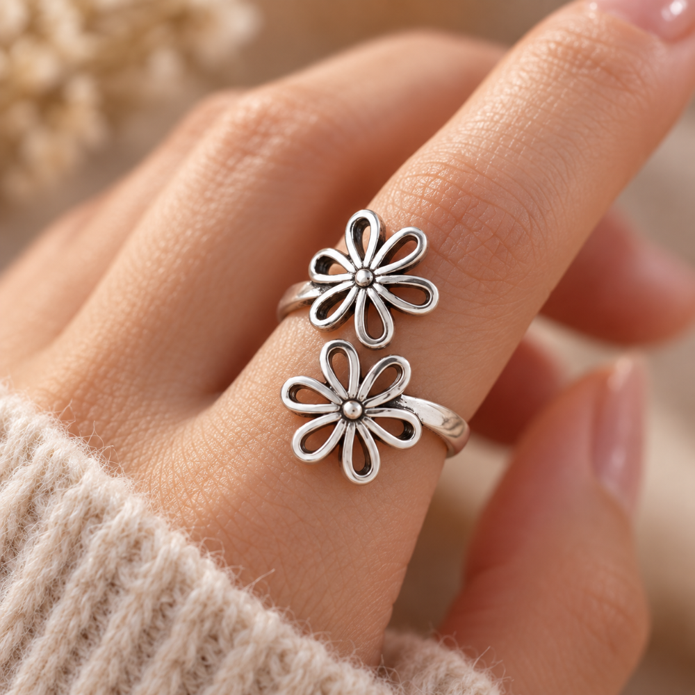 Anillo Amir Plateado