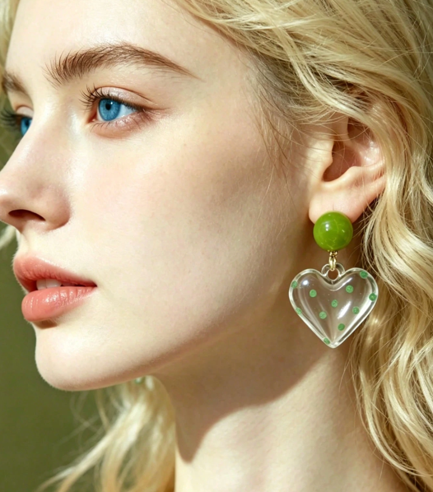Aretes Green Love